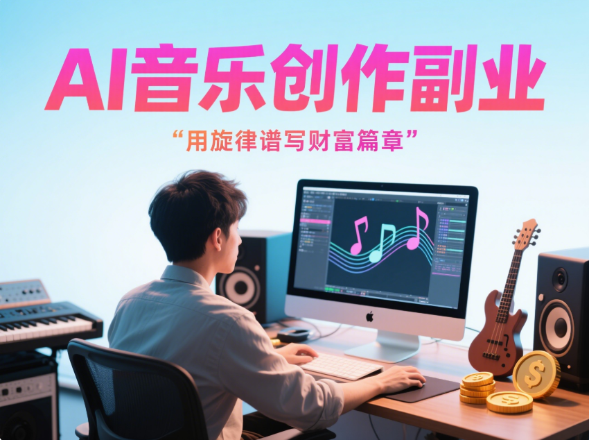 AI 音乐创作副业：用旋律谱写财富篇章-爱分享资源网