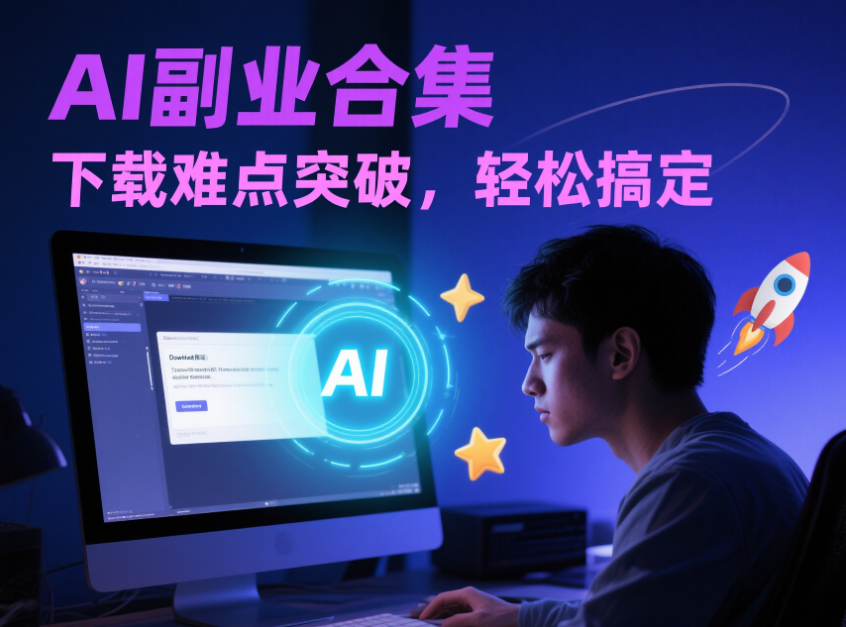ai 副业合集下载难点突破，轻松搞定-爱分享资源网
