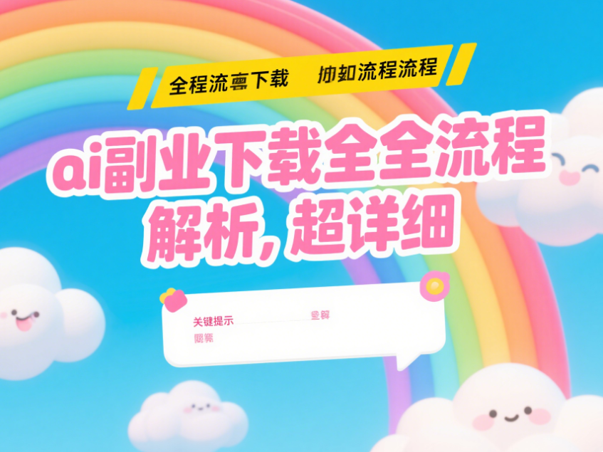 ai 副业合集下载全流程解析，超详细-爱分享资源网