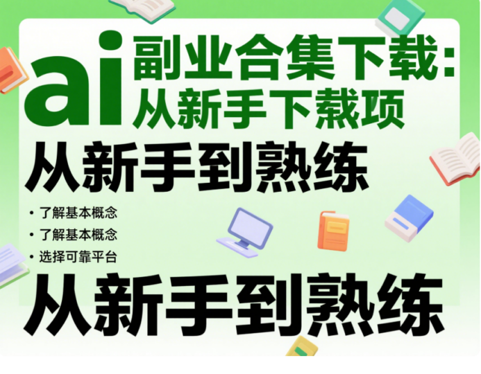 ai 副业合集下载：从新手到熟练-爱分享资源网