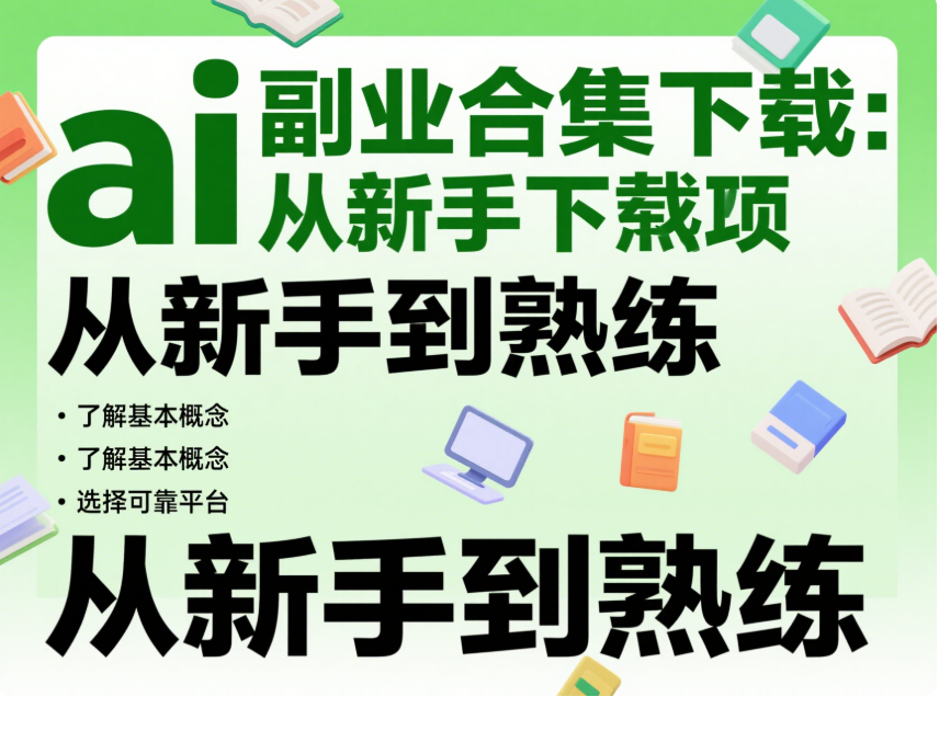 ai 副业合集下载：从新手到熟练-爱分享资源网