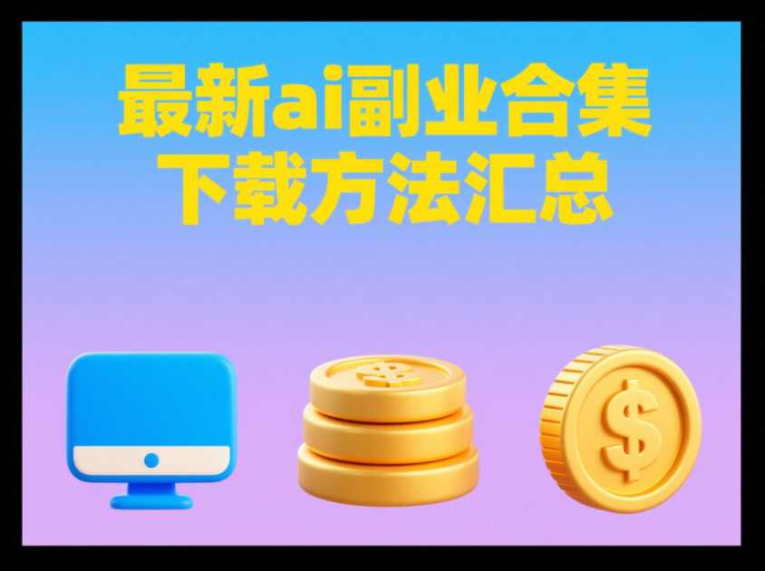 最新 ai 副业合集下载方法汇总-爱分享资源网