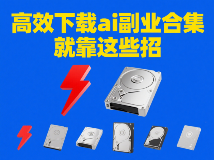 高效下载 ai 副业合集，就靠这些招-爱分享资源网