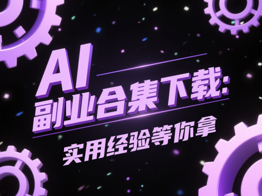 ai 副业合集下载：实用经验大公开-爱分享资源网