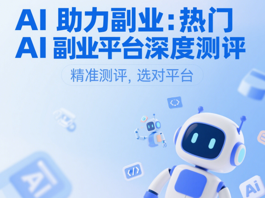 AI 助力副业：热门 AI 副业平台深度测评-爱分享资源网