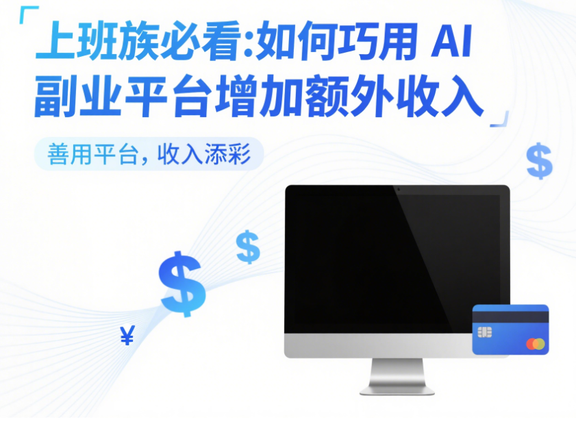 上班族必看：如何巧用 AI 副业平台增加额外收入-爱分享资源网