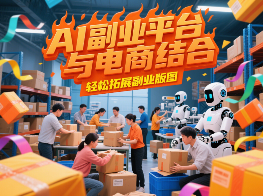 AI 副业平台与电商结合，轻松拓展副业版图-爱分享资源网