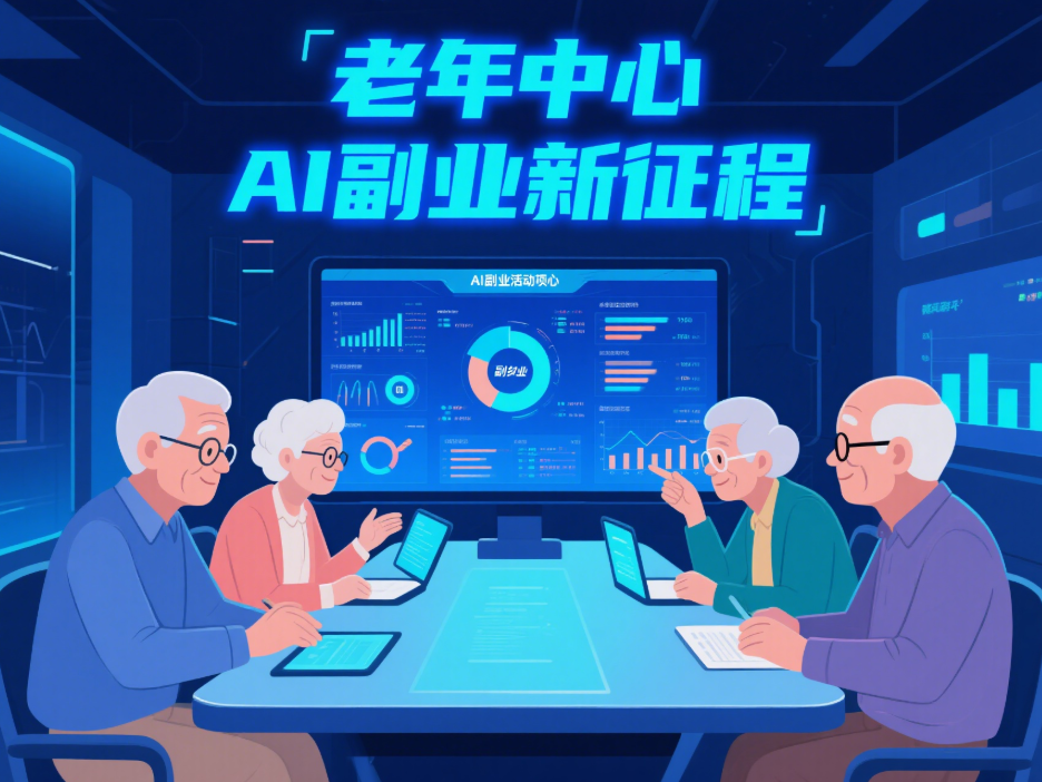 退休人士的新选择：AI 副业平台开启晚年创收新篇章-爱分享资源网