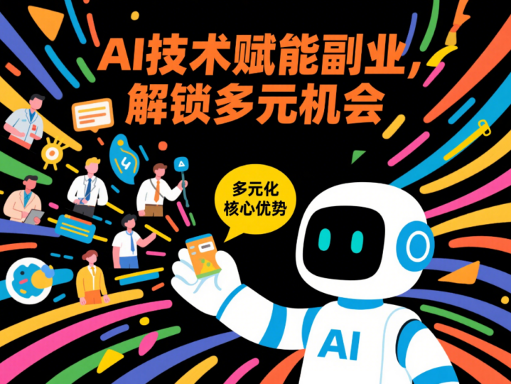 AI 技术赋能副业，解读 AI 副业平台的核心优势-爱分享资源网