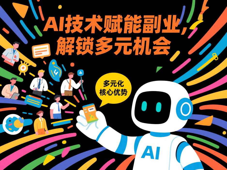 AI 技术赋能副业，解读 AI 副业平台的核心优势-爱分享资源网