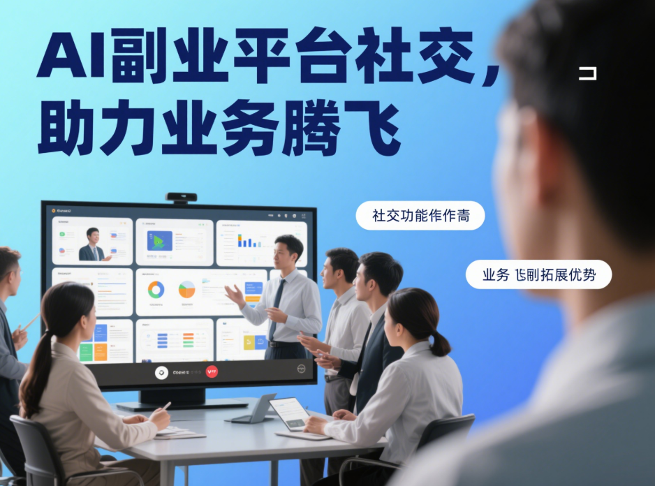 AI 副业平台的社交功能，拓展人脉与业务的双重助力-爱分享资源网