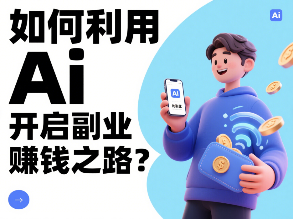 如何利用Ai开启你的副业赚钱之路？-爱分享资源网