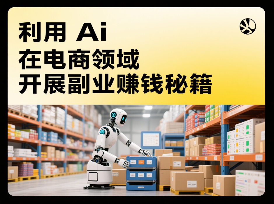 利用Ai在电商领域开展副业赚钱秘籍-爱分享资源网