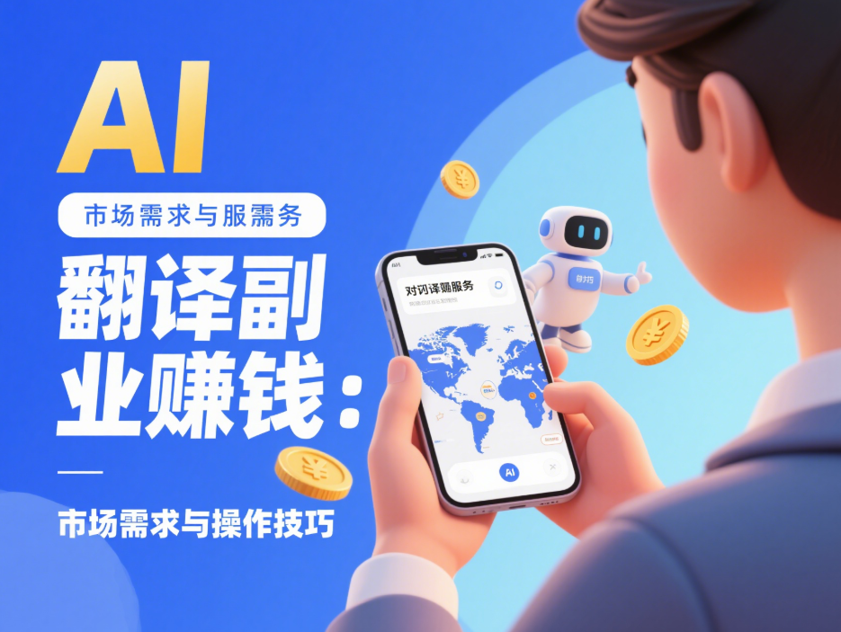Ai翻译副业赚钱：市场需求与操作技巧-爱分享资源网