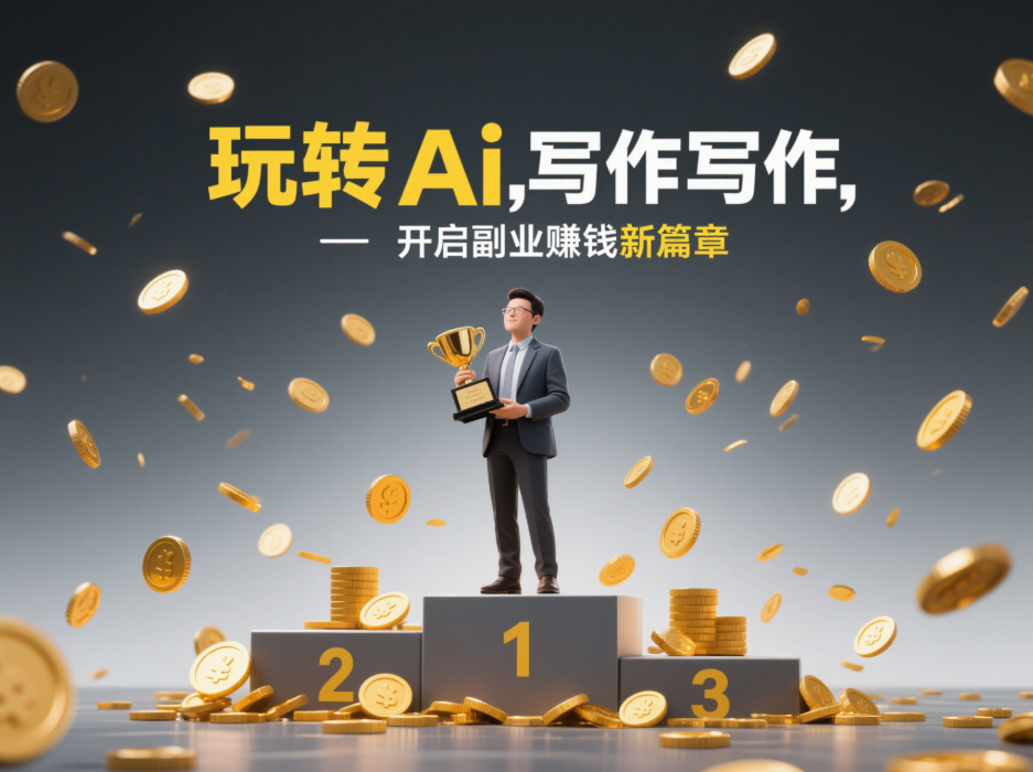 玩转Ai写作，开启副业赚钱新篇章-爱分享资源网