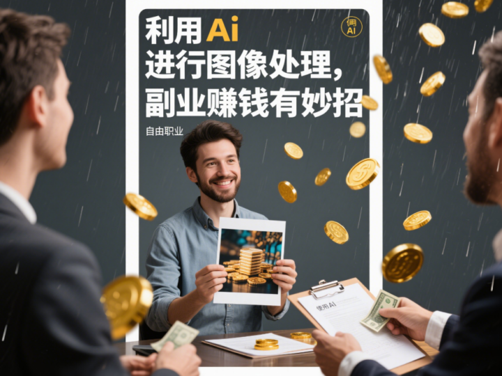 利用Ai进行图像处理，副业赚钱有妙招-爱分享资源网