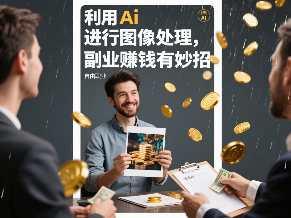利用Ai进行图像处理，副业赚钱有妙招-爱分享资源网