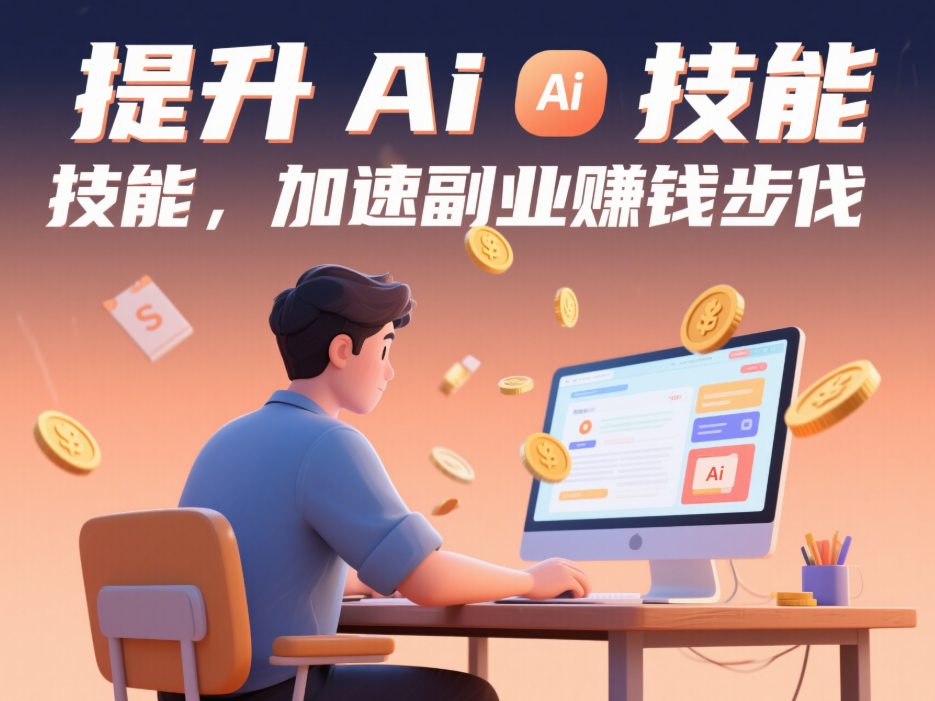提升Ai技能，加速副业赚钱步伐-爱分享资源网