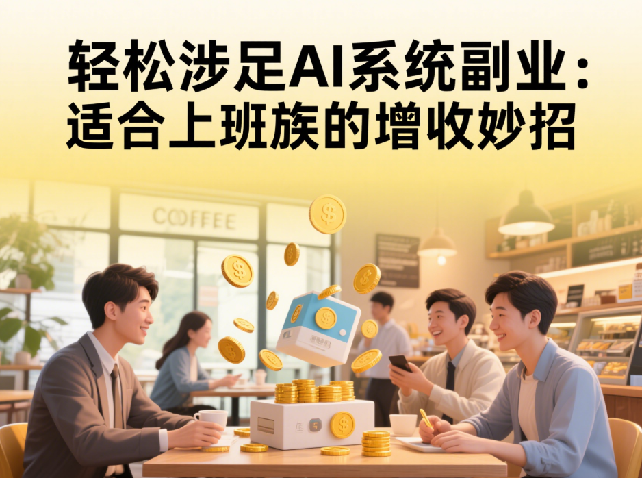 轻松涉足AI系统副业：适合上班族的增收妙招-爱分享资源网
