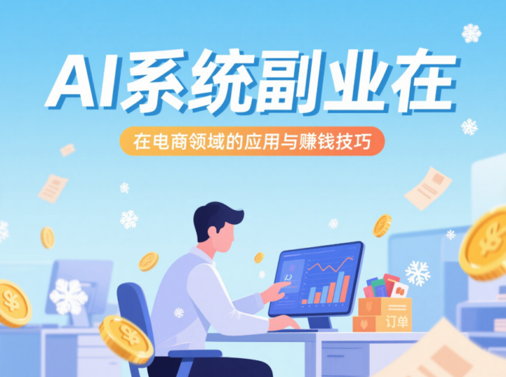 AI系统副业在电商领域的应用与赚钱技巧-爱分享资源网