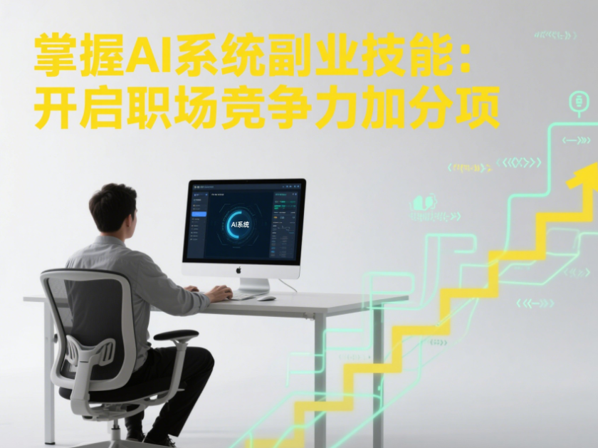 掌握AI系统副业技能：开启职场竞争力加分项-爱分享资源网