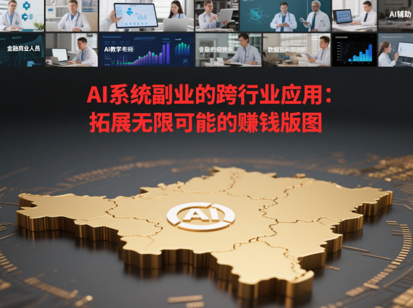 AI系统副业的跨行业应用：拓展无限可能的赚钱版图-爱分享资源网
