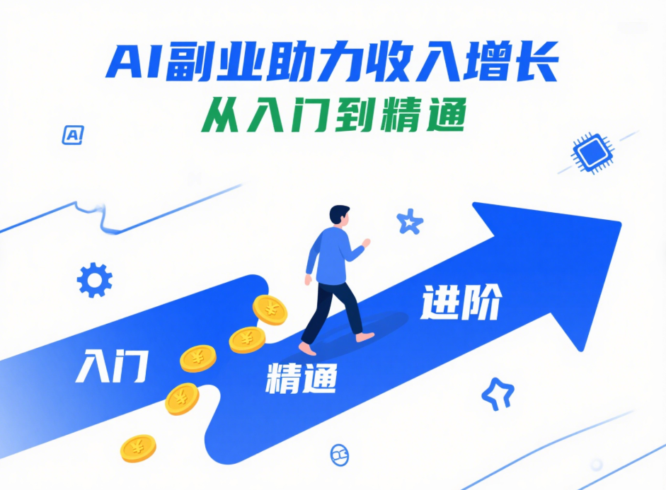 ai副业助力收入增长：从入门到精通-爱分享资源网