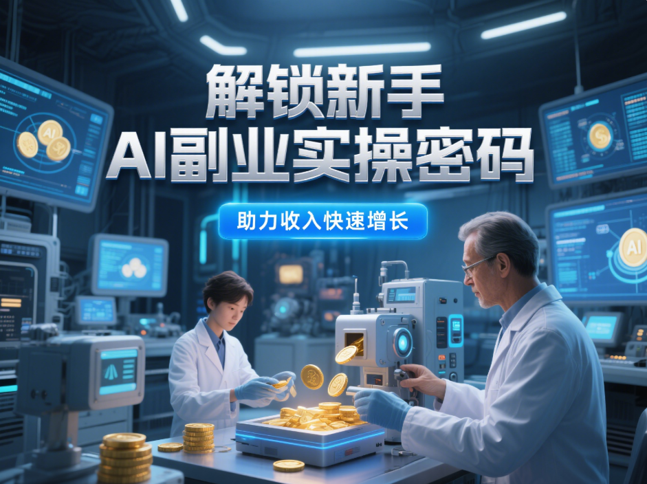 ai副业助力收入增长：适合新手的实操指南-爱分享资源网