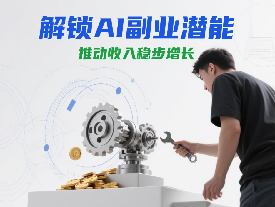 解锁ai副业潜能，推动收入稳步增长-爱分享资源网