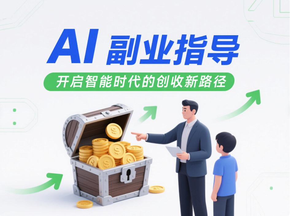 AI 副业指导：开启智能时代的创收新路径-爱分享资源网