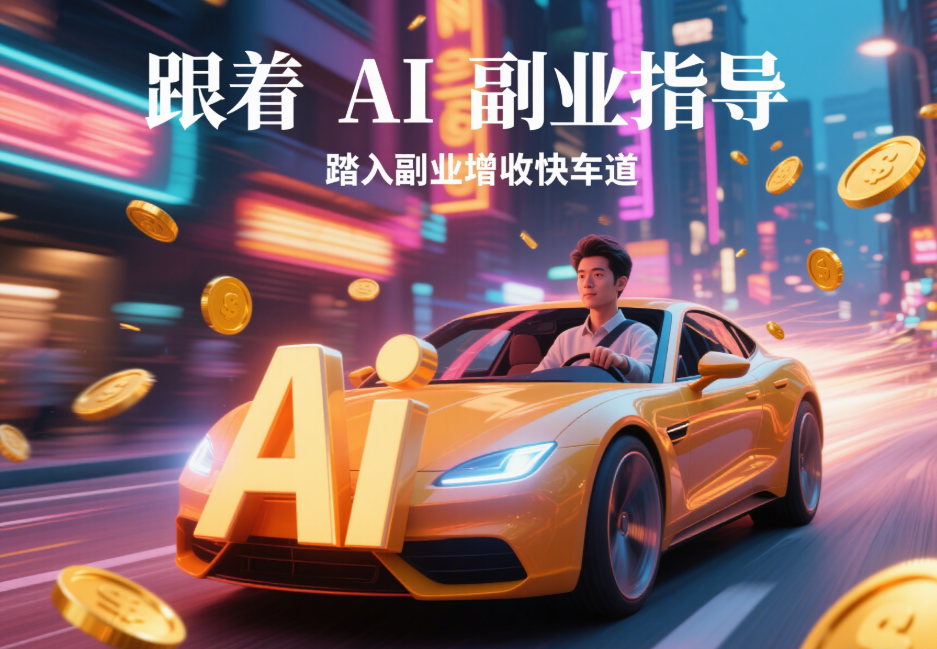 跟着 AI 副业指导，踏入副业增收快车道-爱分享资源网