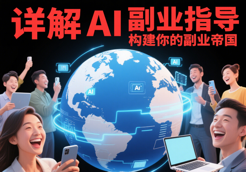 详解 AI 副业指导，构建你的副业帝国-爱分享资源网