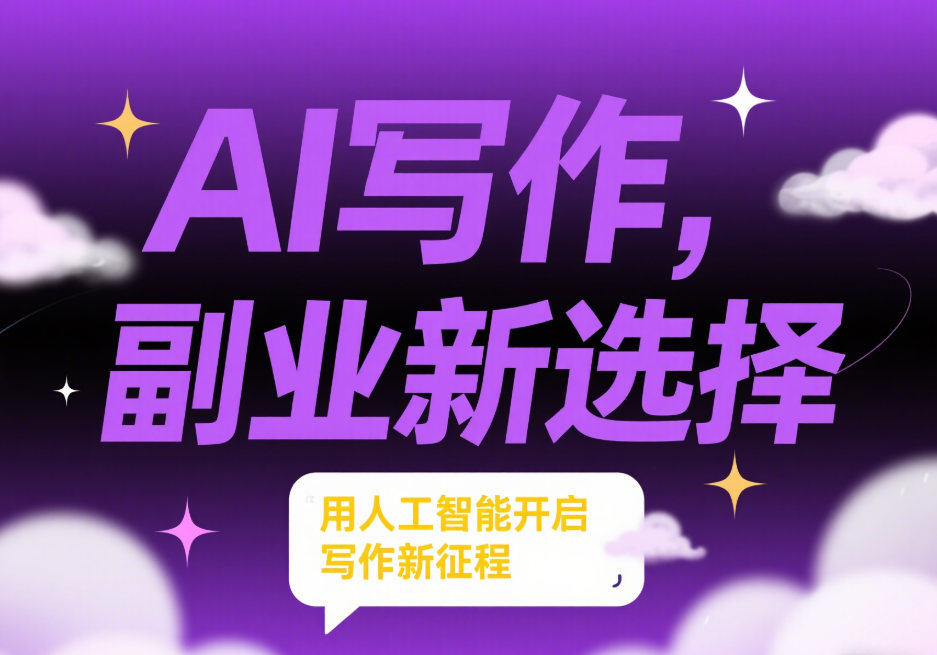 AI 副业指导：聚焦人工智能写作副业-爱分享资源网
