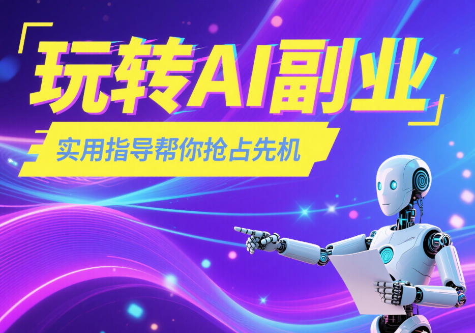 玩转 AI 副业：实用指导帮你抢占先机-爱分享资源网
