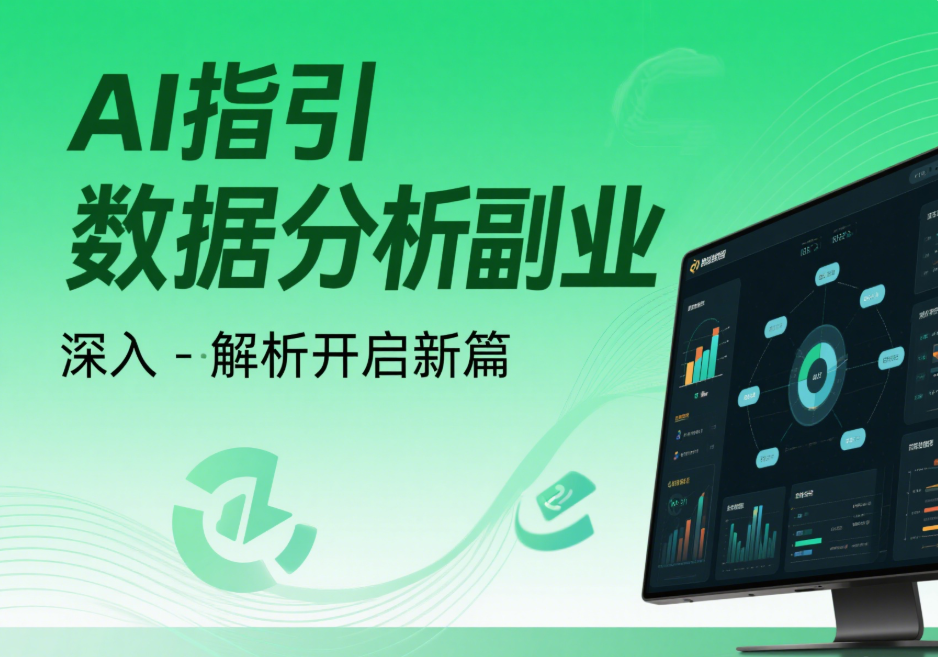 AI 副业指导之数据分析副业全解析-爱分享资源网