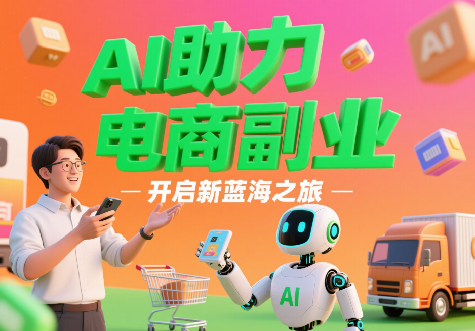 依托 AI 副业指导，进军电商副业新蓝海-爱分享资源网