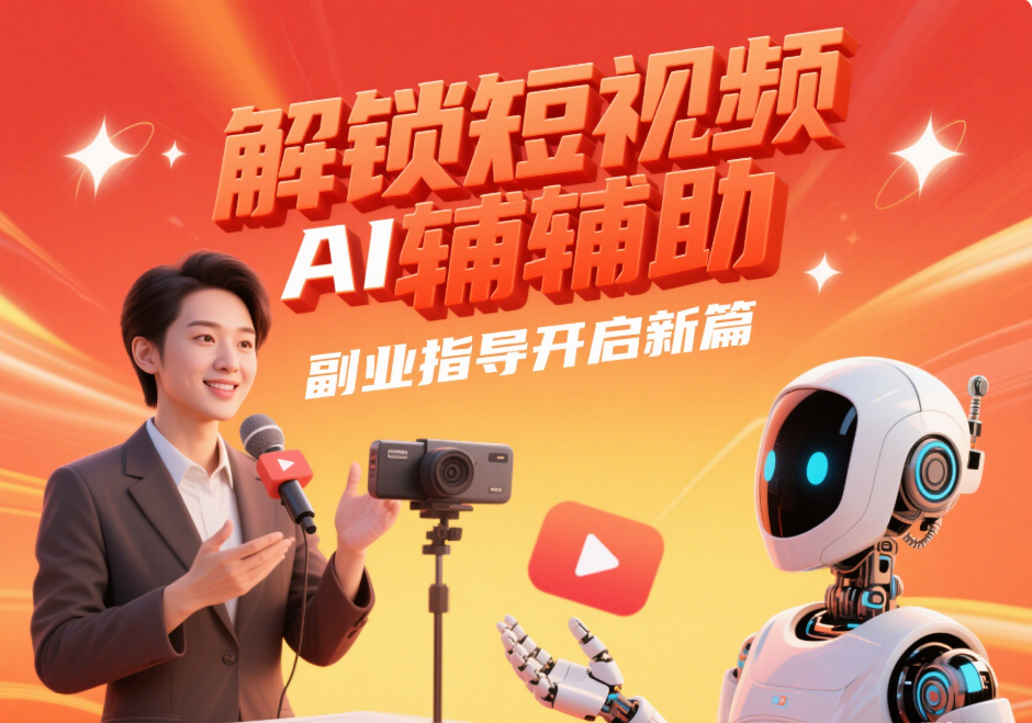 AI 副业指导，解锁短视频创作的智能辅助-爱分享资源网