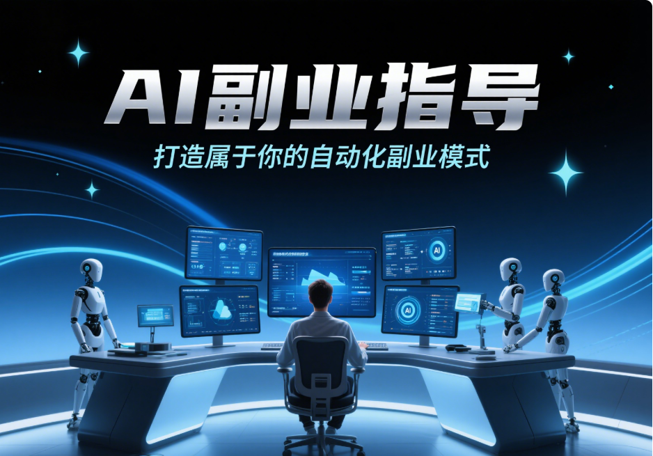 AI 副业指导：打造属于你的自动化副业模式-爱分享资源网