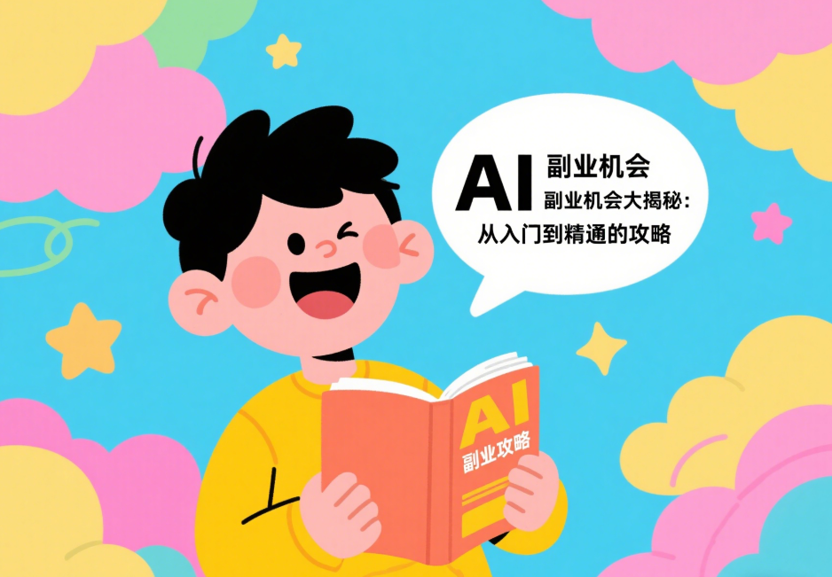 AI 副业机会大揭秘：从入门到精通的攻略-爱分享资源网