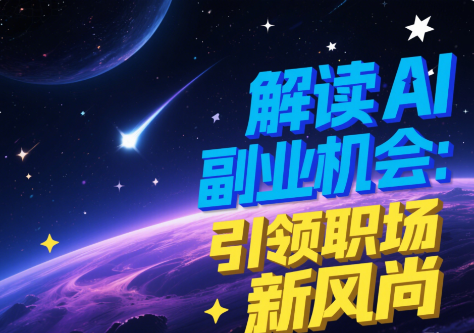 解读 AI 副业机会：未来职场的新风口-爱分享资源网