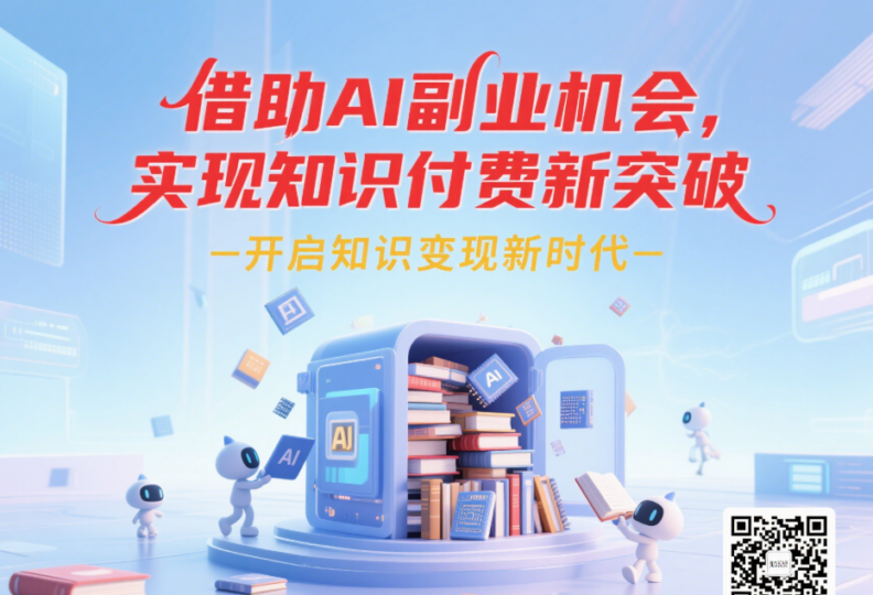 借助 AI 副业机会，实现知识付费新突破-爱分享资源网