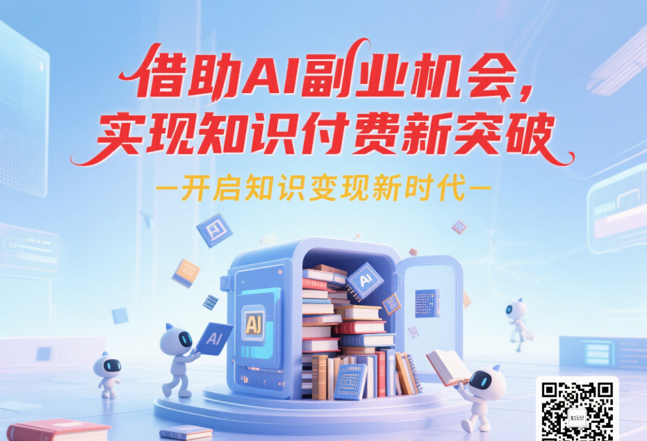 借助 AI 副业机会，实现知识付费新突破-爱分享资源网