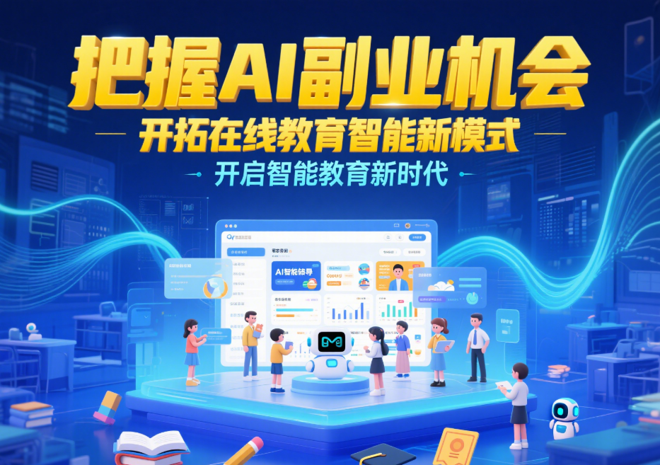 把握 AI 副业机会，开拓在线教育智能新模式-爱分享资源网