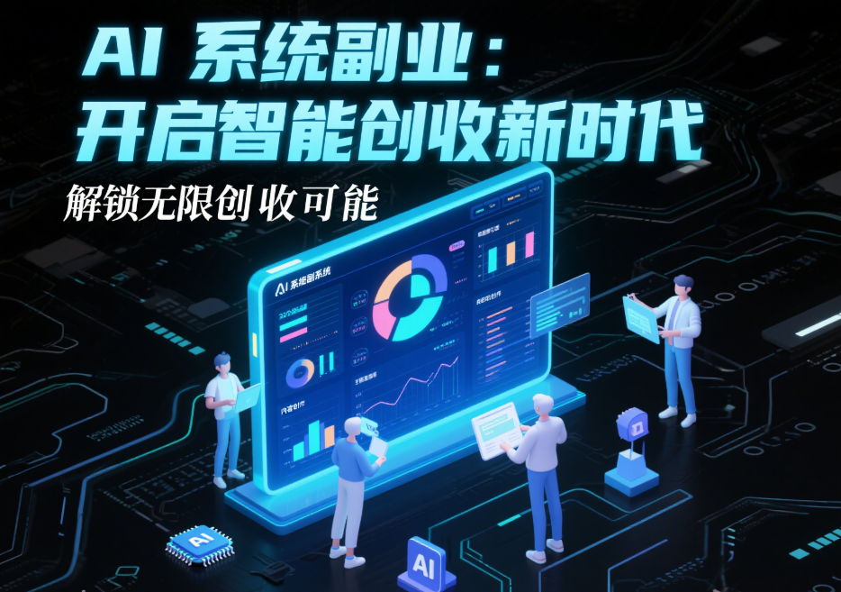 Ai 系统副业：开启智能创收新时代-爱分享资源网