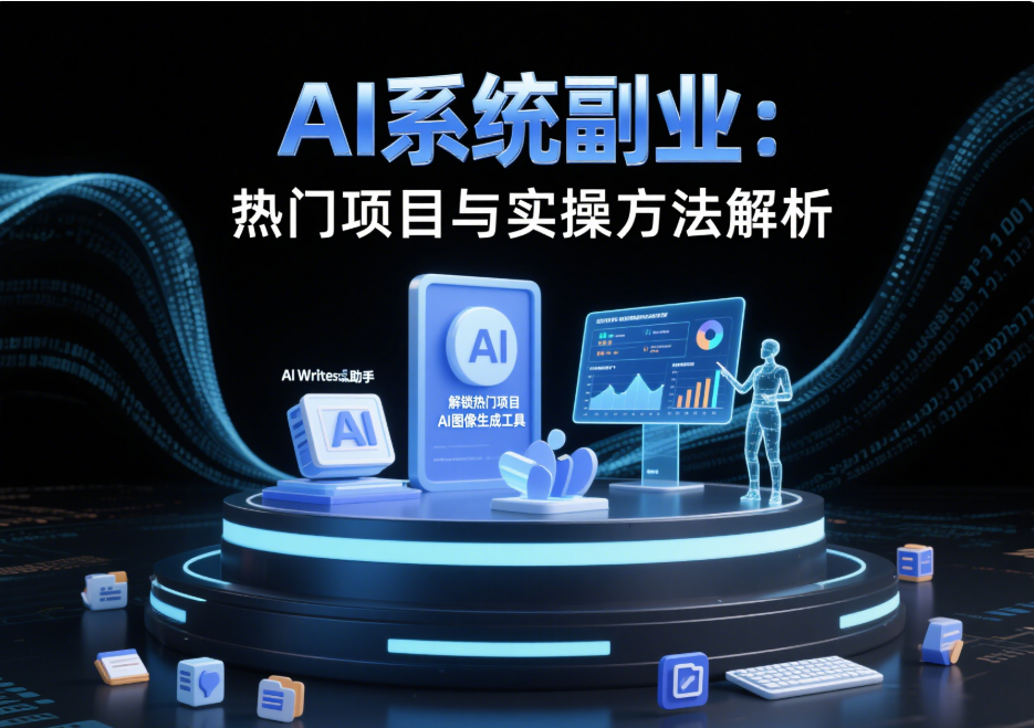 Ai 系统副业：热门项目与实操方法解析-爱分享资源网