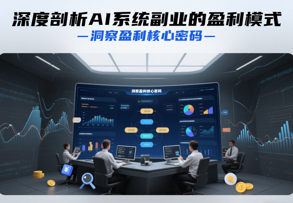 深度剖析 Ai 系统副业的盈利模式-爱分享资源网