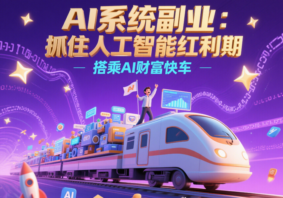 Ai 系统副业：抓住人工智能红利期-爱分享资源网