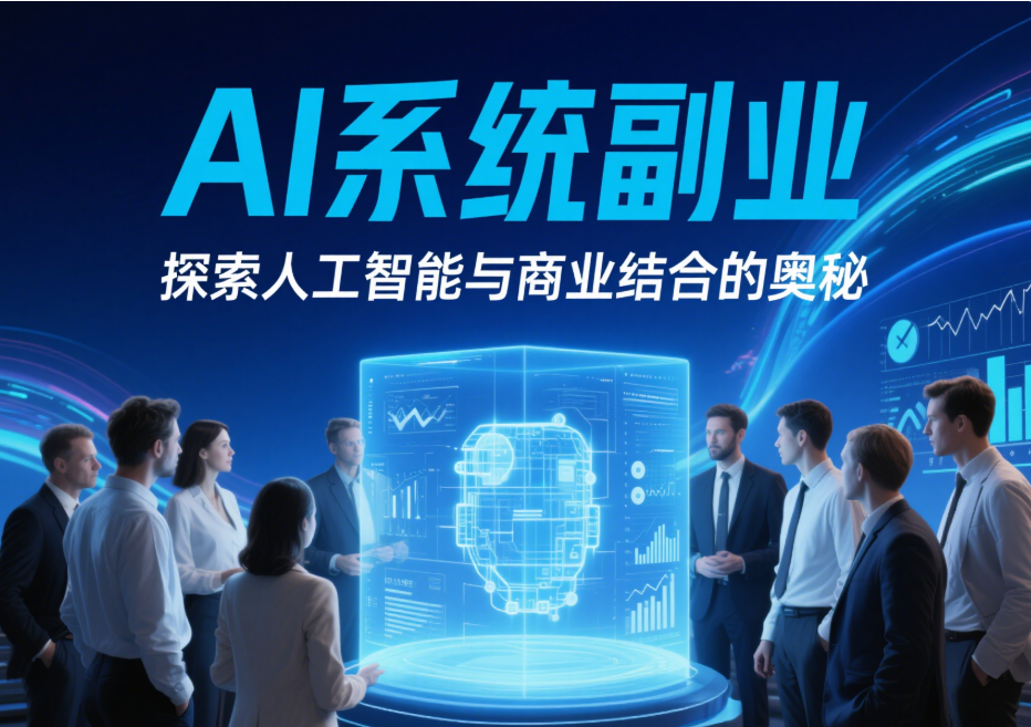 Ai 系统副业：探索人工智能与商业结合的奥秘-爱分享资源网