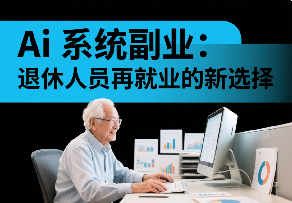 Ai 系统副业：退休人员再就业的新选择-爱分享资源网
