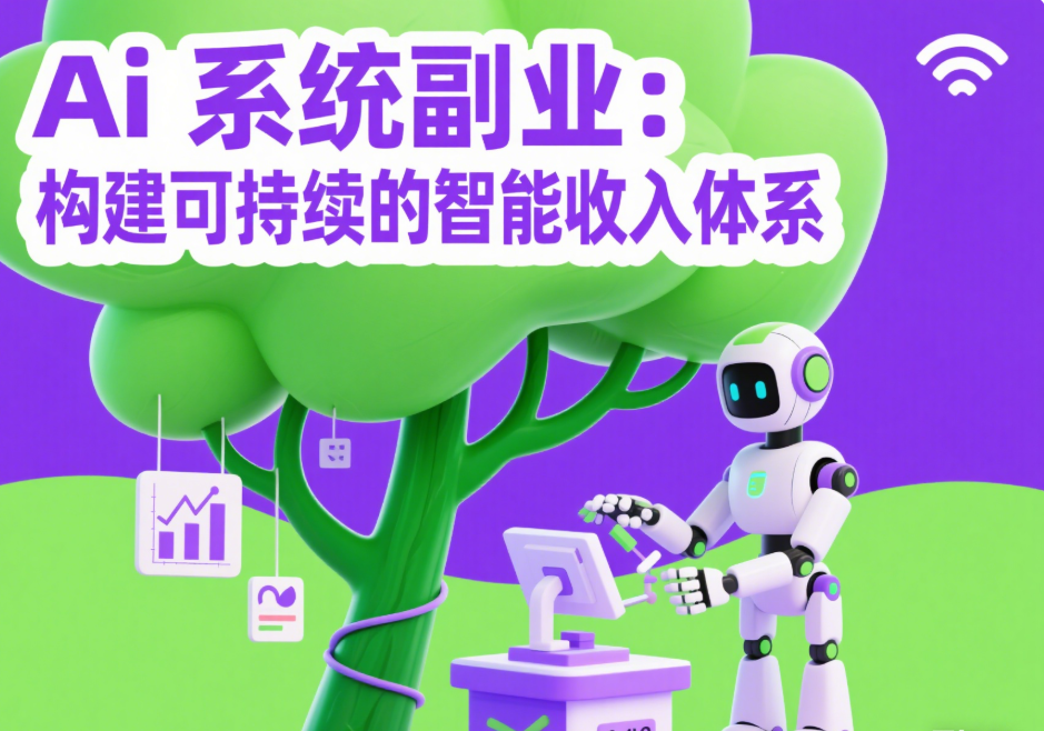 Ai 系统副业：构建可持续的智能收入体系-爱分享资源网